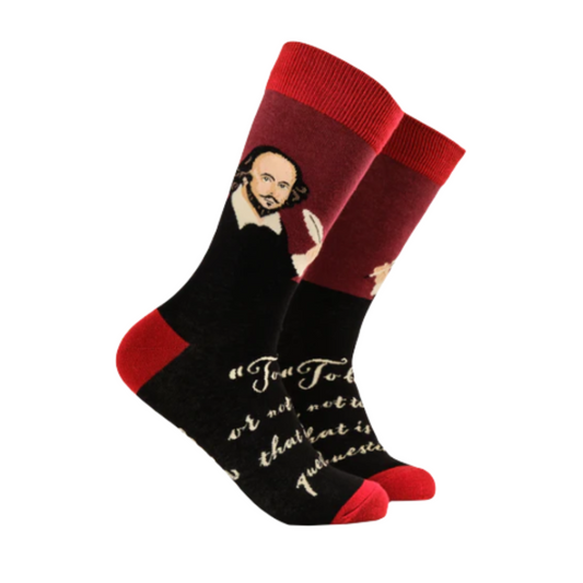 William Shakespeare Socks - To Be or Not To Be - RSC
