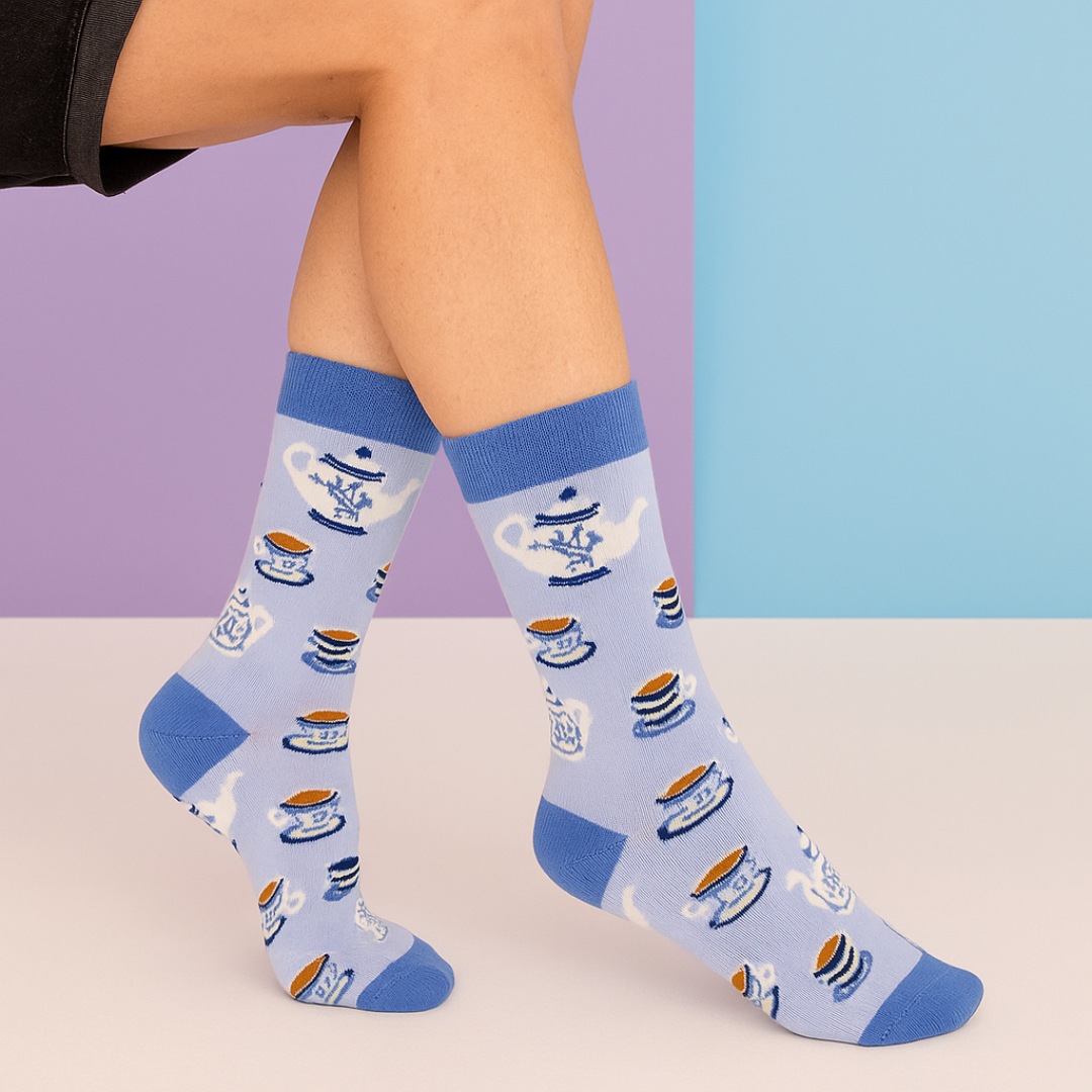 Tea Socks - Time for Tea