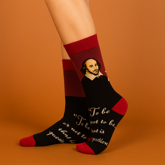 William Shakespeare Socks - To Be or Not To Be - RSC