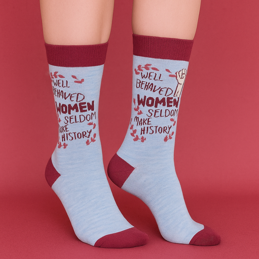 Feminist Socks - Well Behaved Women