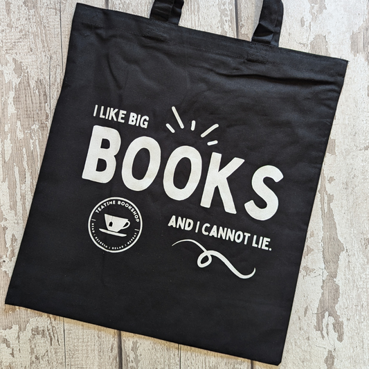 I Like Big Books And I Cannot Lie Tote Bag - Black