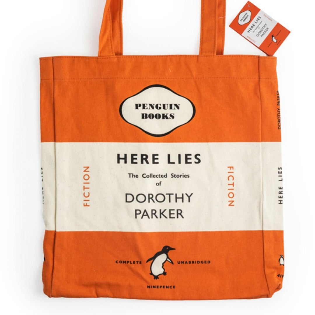 Here Lies Book Tote Bag