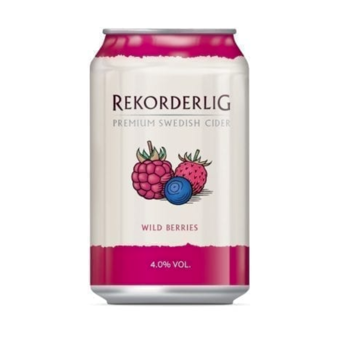 Rekorderlig Wild Berries Cider Can 330ml