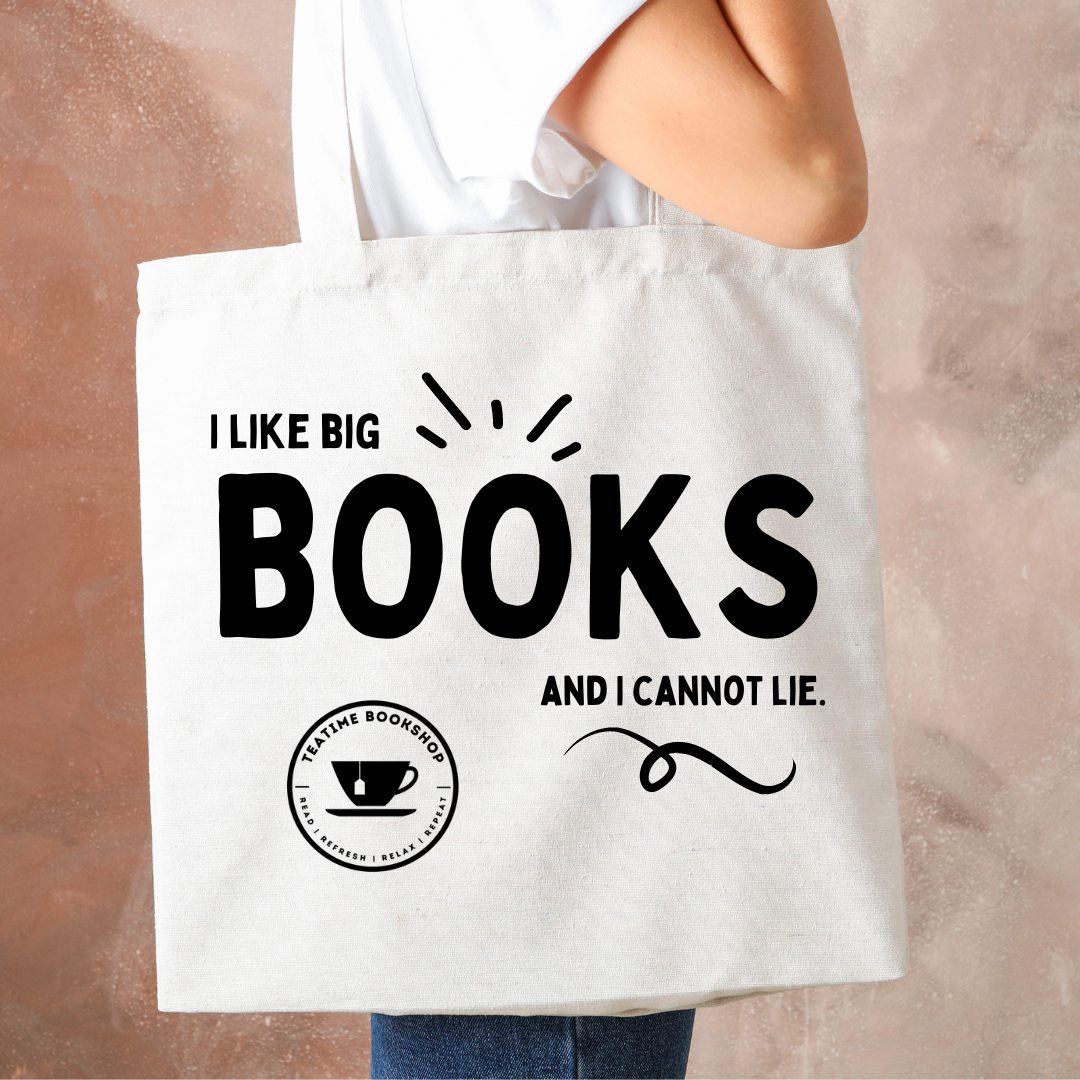 I Like Big Books And I Cannot Lie Tote Bag - Natural