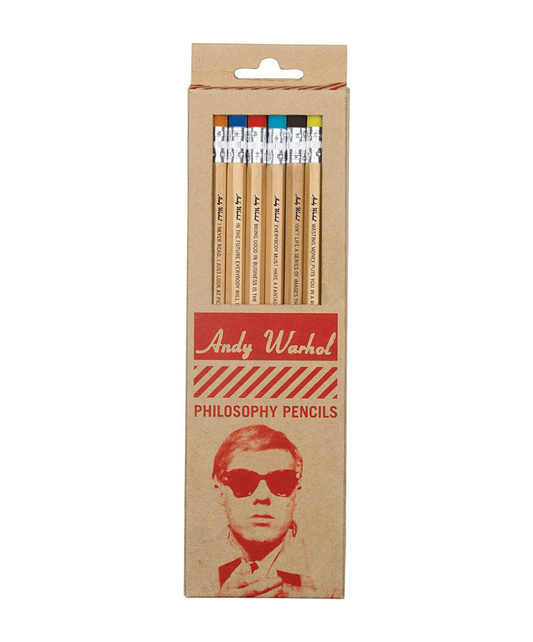 Warhol Philosophy Pencil Set