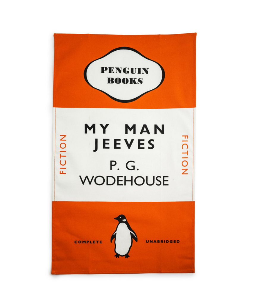My Man Jeeves Penguin Tea Towel