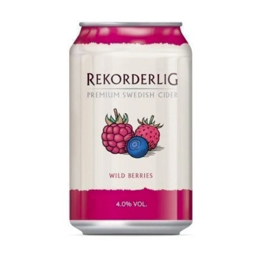 Rekorderlig Wild Berries Cider Can 330ml