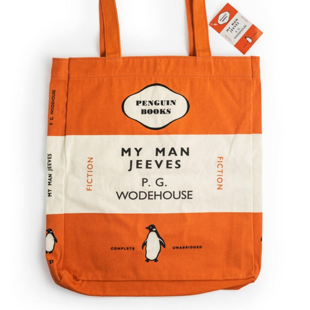 My Man Jeeves Penguin Book Tote Bag