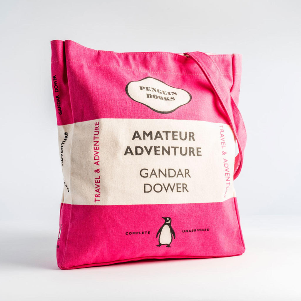 Amateur Adventure Penguin Book Tote Bag